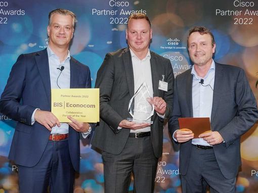 BIS|Econocom wint Cisco Collaboration Partner of the Year award