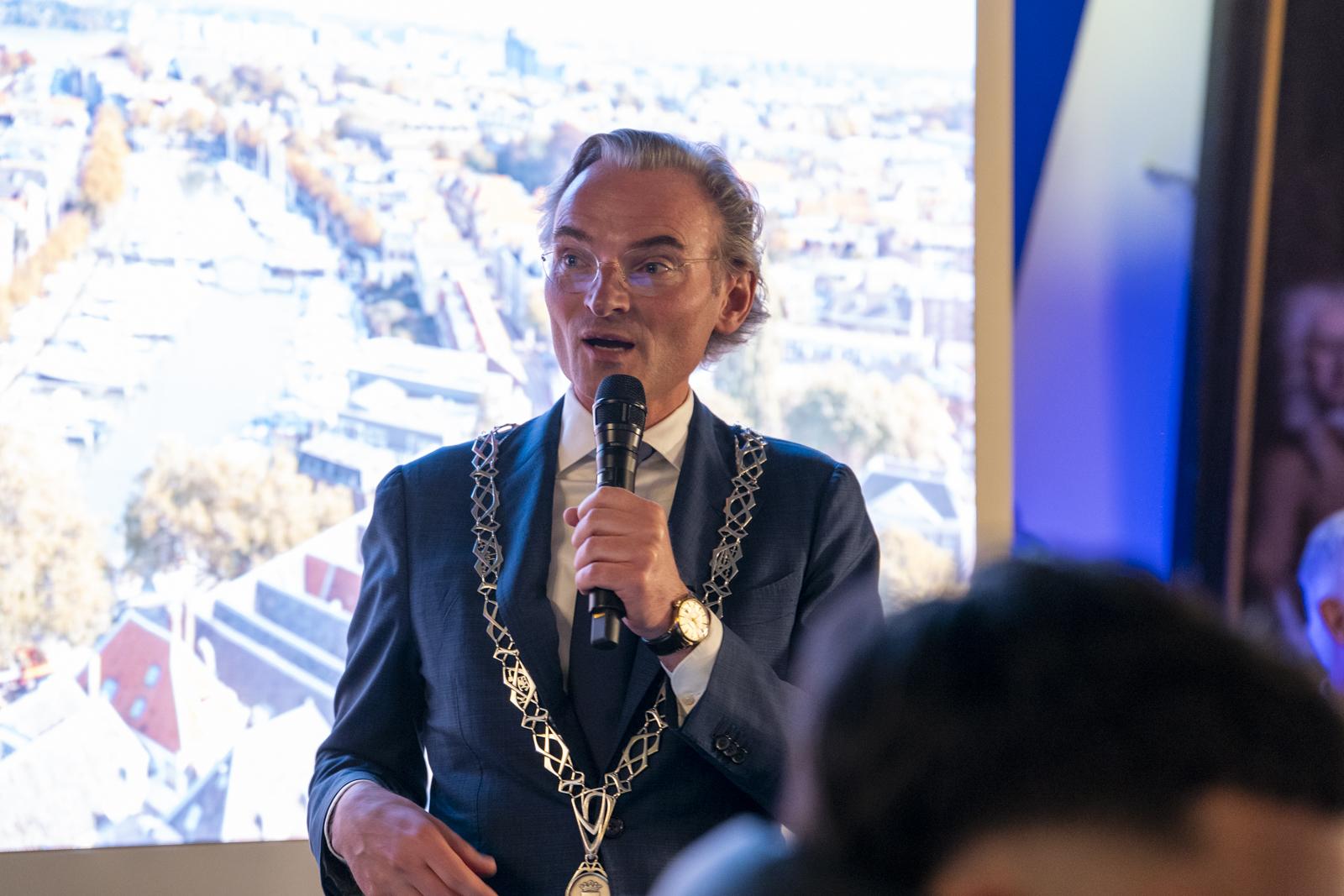 Historische locatie van de uitslagenavond in Dordrecht