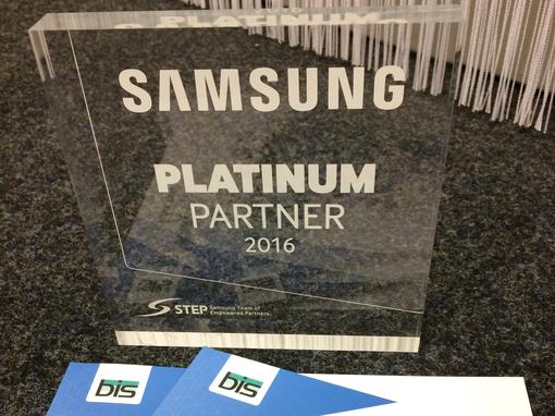 BIS opnieuw uitgeroepen tot Platinum Partner van Samsung Displays
