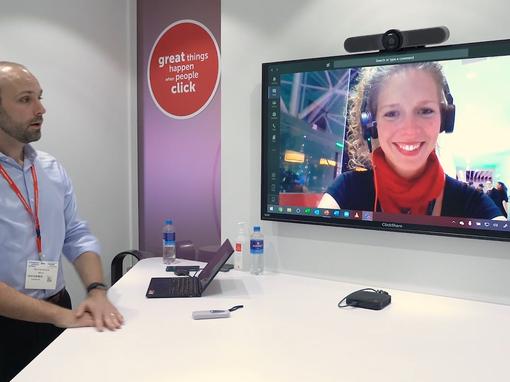 ISE vlog: Barco brengt revolutionaire ClickShare met conference functionaliteit op de markt