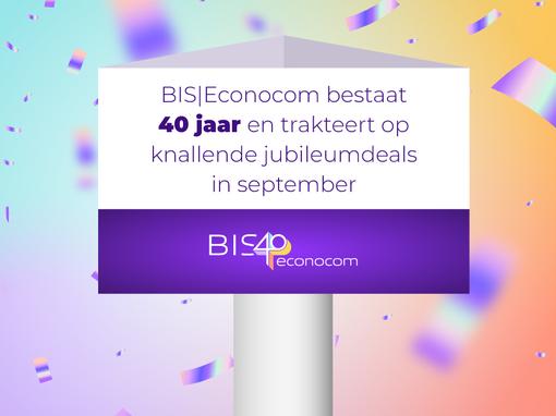 BIS|Econocom is jarig en dat vieren we met knallende acties  