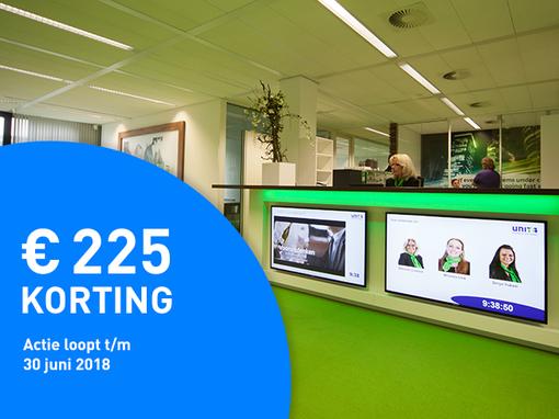 Nu € 225 korting op uw narrowcasting content refesh