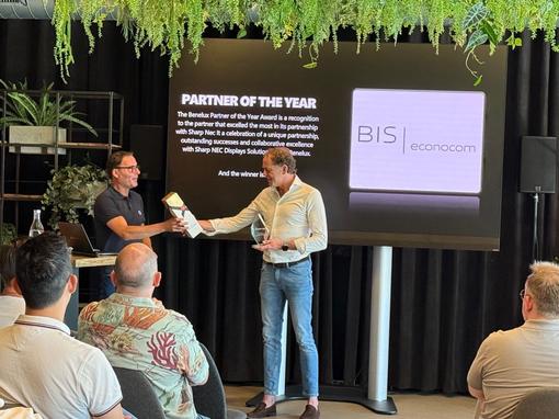 BIS|Econocom is ‘Partner of the Year’ van Sharp NEC 