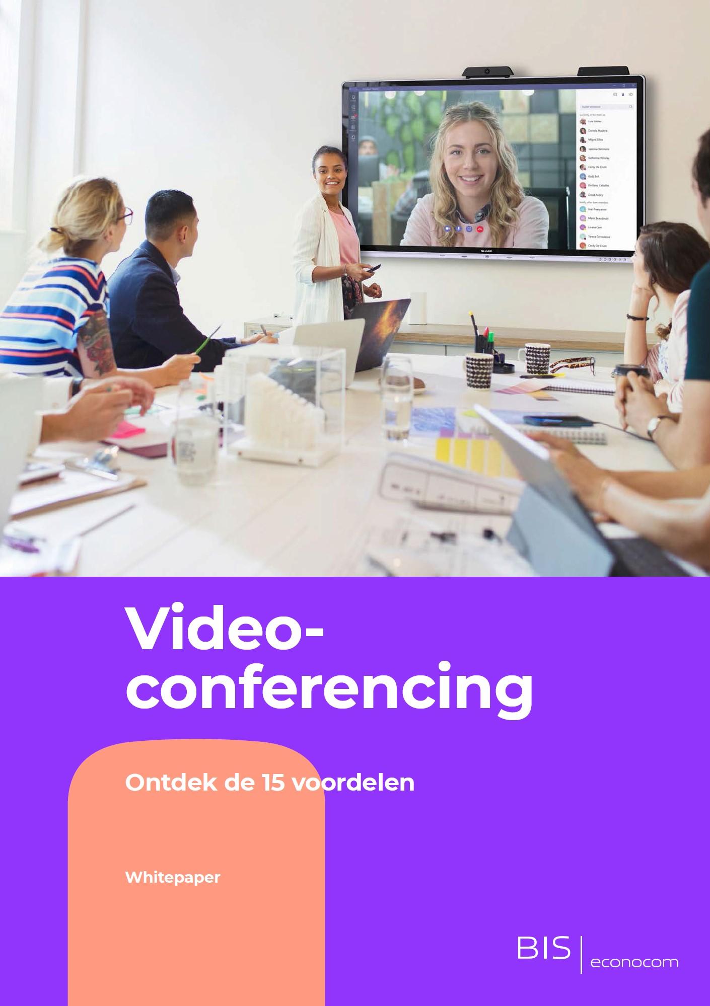 Hartelijk dank voor je interesse! <br><br>Je bent nog één klik verwijderd om de 15 voordelen van Videoconferencing te ontdekken.