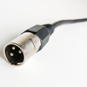 XLR-3 audio inst cable 0.9m M/F black