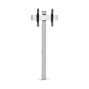 Vogels FM1544S Display vloerstandaard <65" gemonteerd op de vloer (zilver)