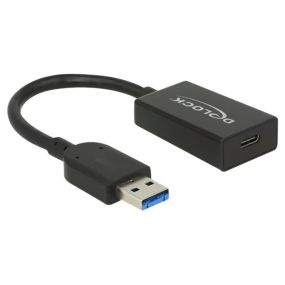 USB A naar USB C 3.1 M/F adapter kabel 15cm