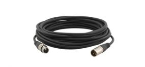 XLR-3 audio inst cable 10.6m M/F black