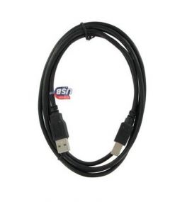 USB 2.0 A/B inst cable 1.8m M/M black