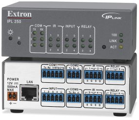 Extron IPL 250 IP link ethernet control processor