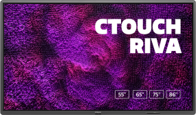 CTOUCH Riva 86" Touch monitor